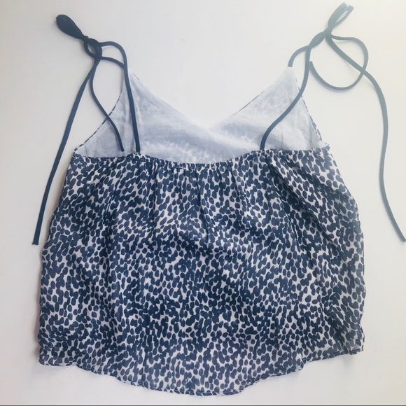 Honey Punch blue leopard tie tank - Picture 3 of 5